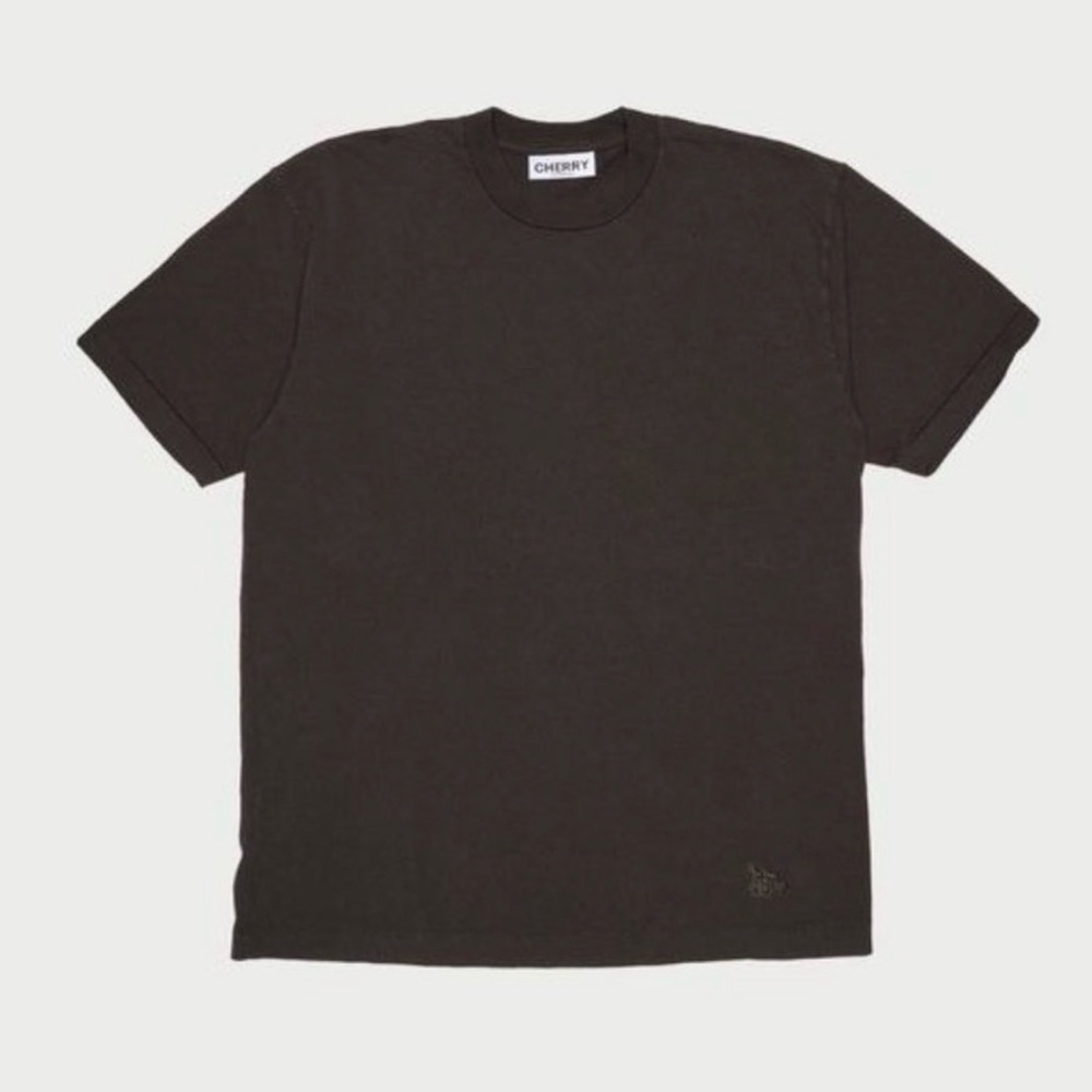 Cherry LA Men's Short Sleeve T-Shirt in Dark Brown